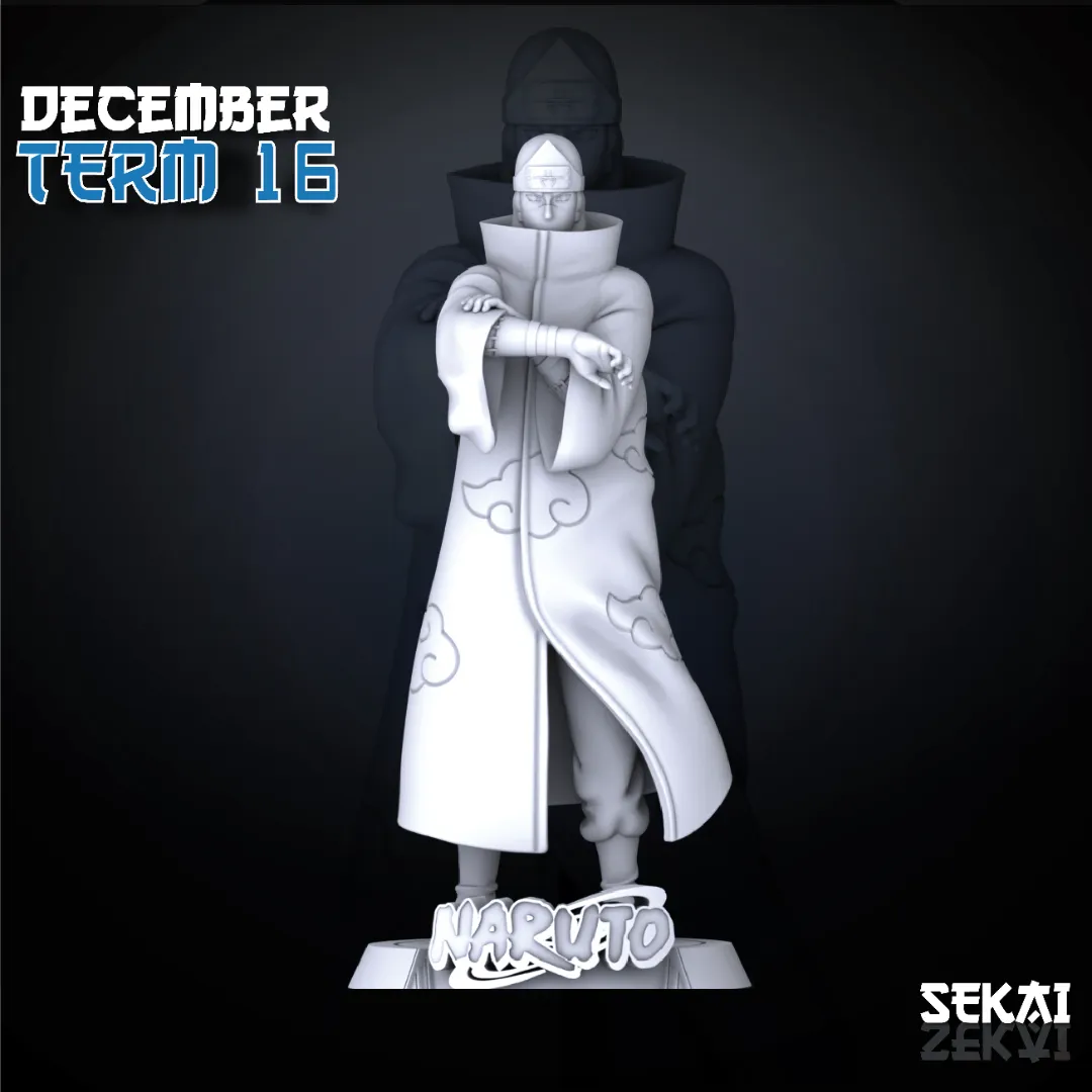 Kakuzu - Unassembled and Unpainted Garage Kit - Model Designed by Sekai3D