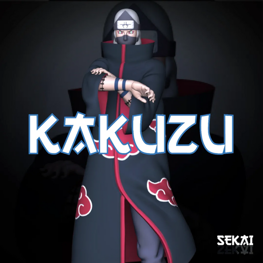 Kakuzu - Unassembled and Unpainted Garage Kit - Model Designed by Sekai3D
