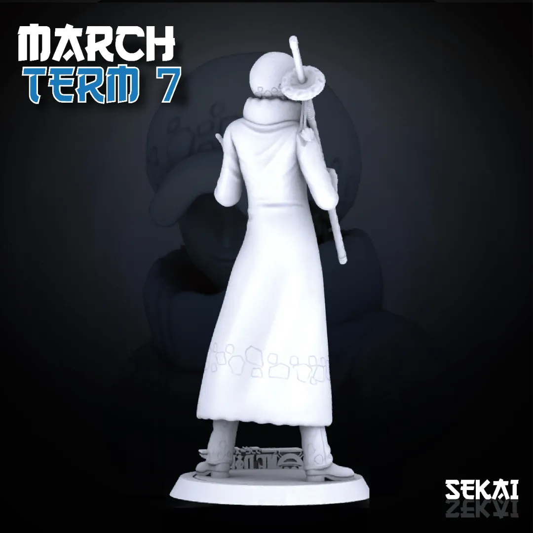 Law- Unassembled and Unpainted Garage Kit - Model Designed by Sekai3D
