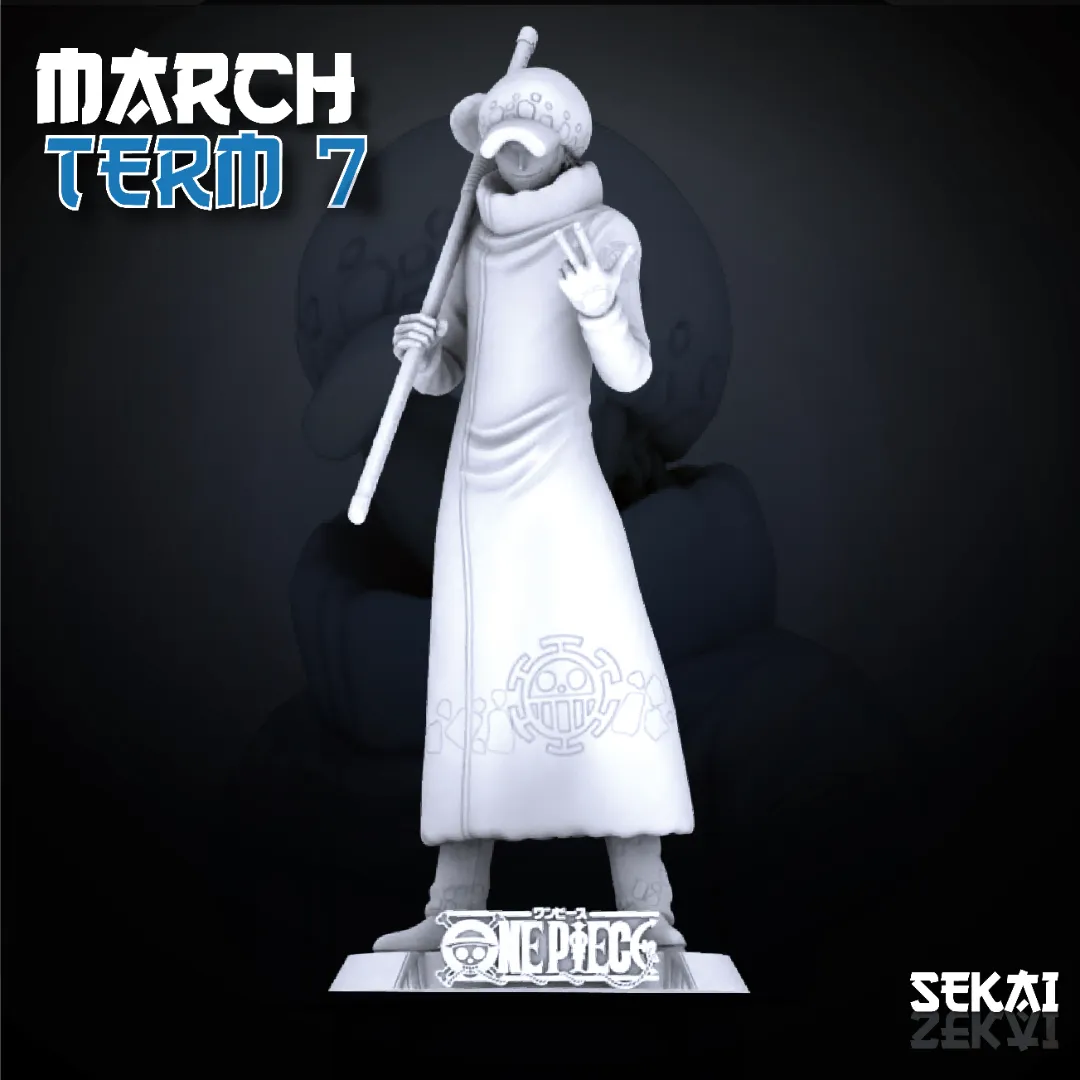 Law- Unassembled and Unpainted Garage Kit - Model Designed by Sekai3D