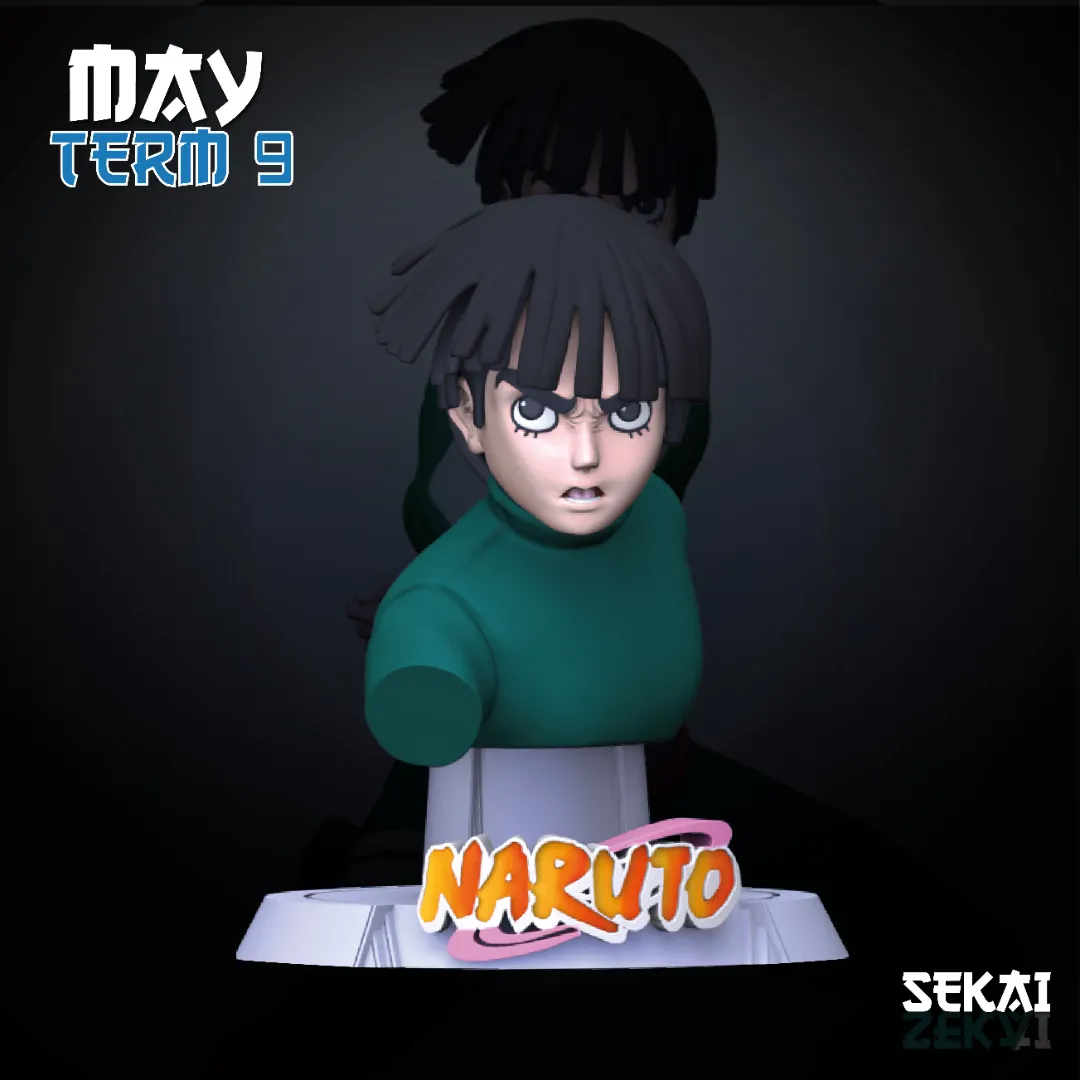 Rock Lee - Unassembled and Unpainted Garage Kit - Model Designed by Sekai3D