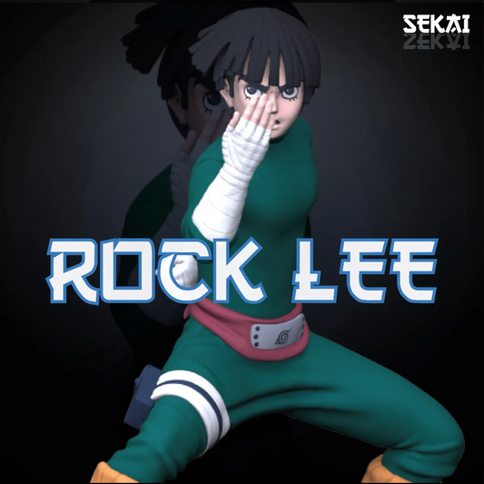 Rock Lee - Unassembled and Unpainted Garage Kit - Model Designed by Sekai3D