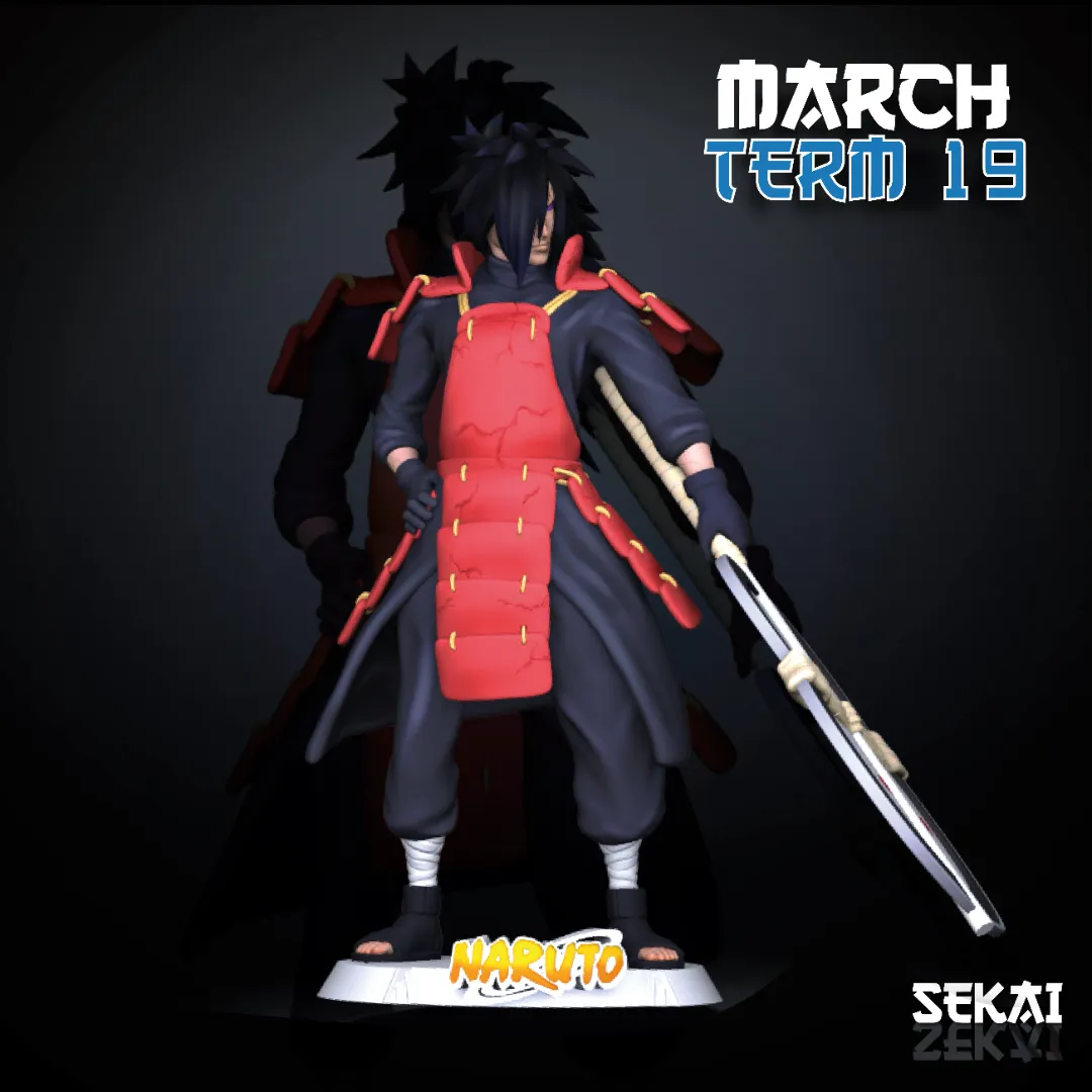 Madara - Unassembled and Unpainted Garage Kit - Model Designed by Sekai3D