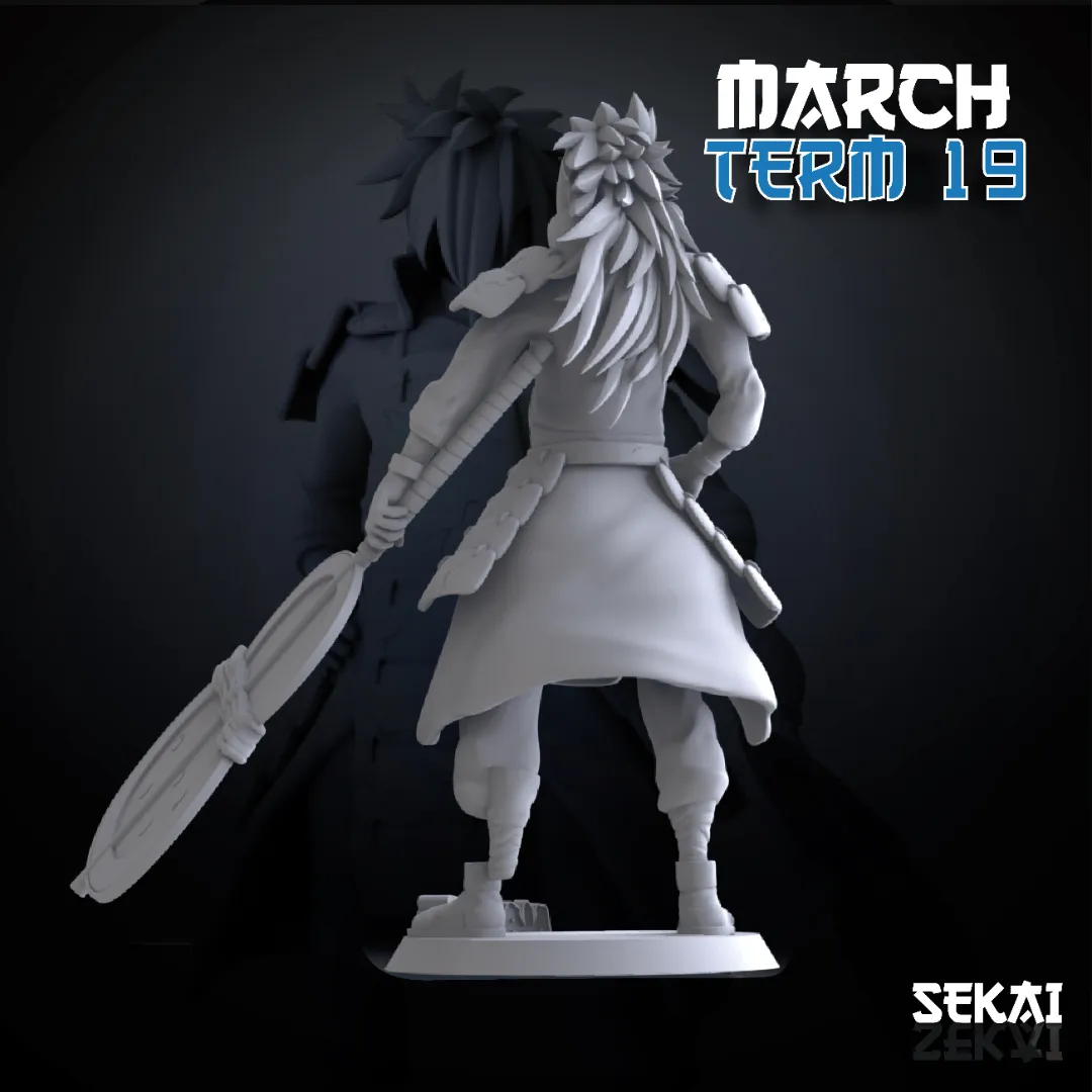 Madara - Unassembled and Unpainted Garage Kit - Model Designed by Sekai3D