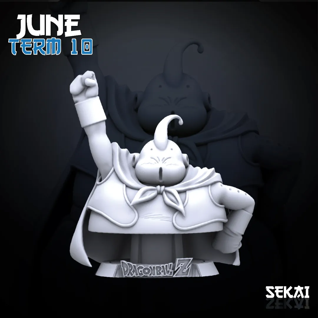 Majin Buu - Unassembled and Unpainted Garage Kit - Model Designed by Sekai3D