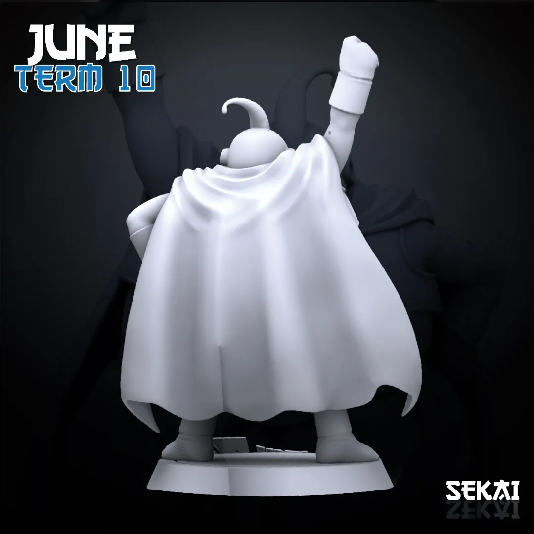Majin Buu - Unassembled and Unpainted Garage Kit - Model Designed by Sekai3D