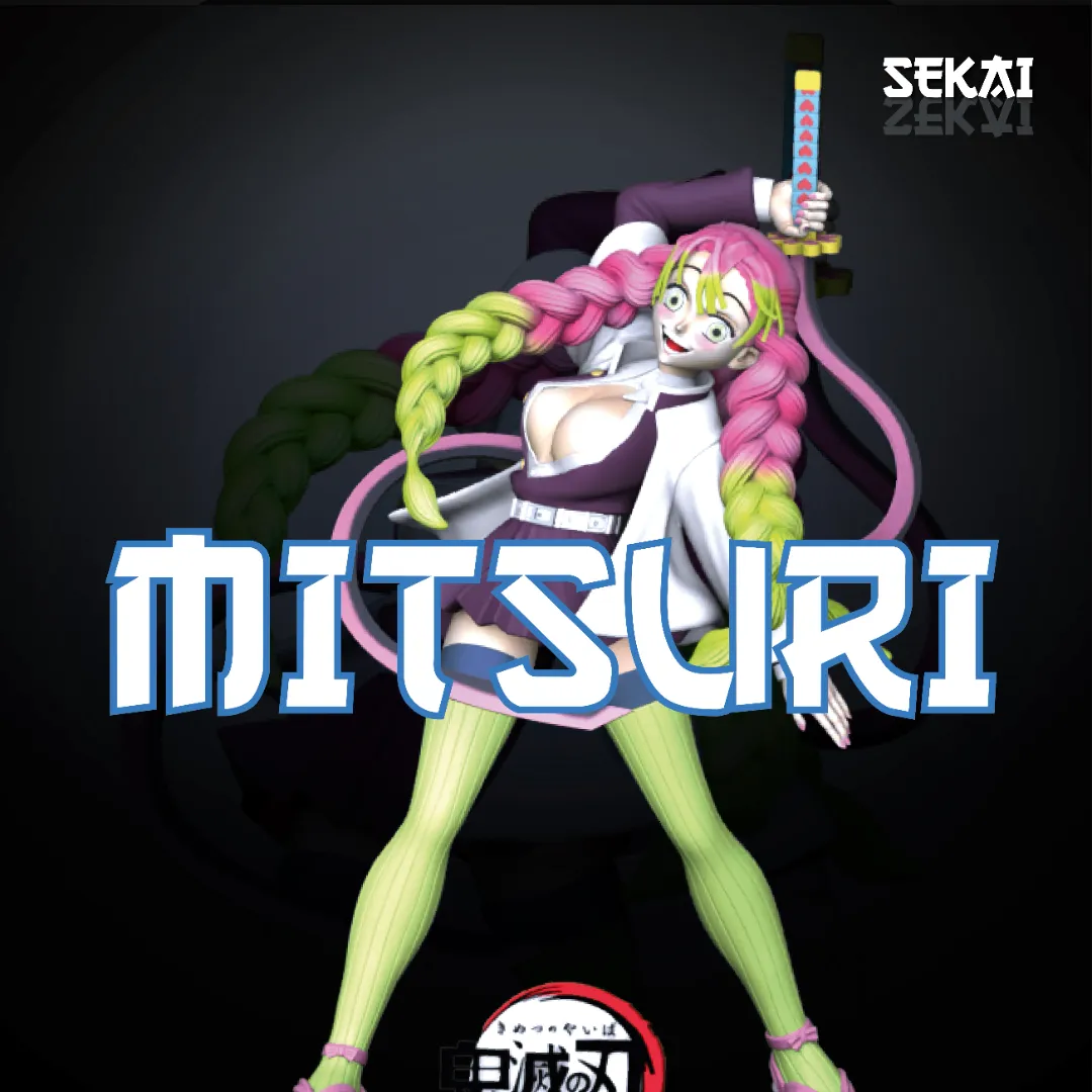 Mitsuri - Unassembled and Unpainted Garage Kit - Model Designed by Sekai3D