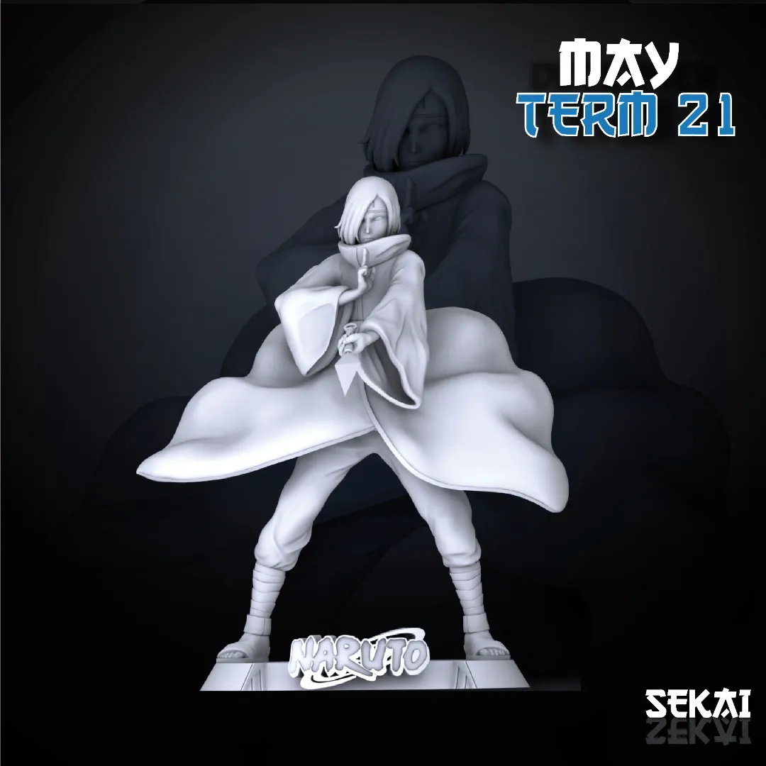 Nagato - Unassembled and Unpainted Garage Kit - Model Designed by Sekai3D