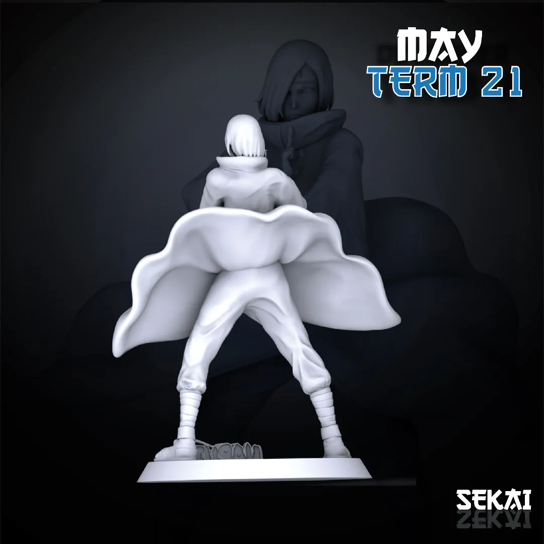 Nagato - Unassembled and Unpainted Garage Kit - Model Designed by Sekai3D