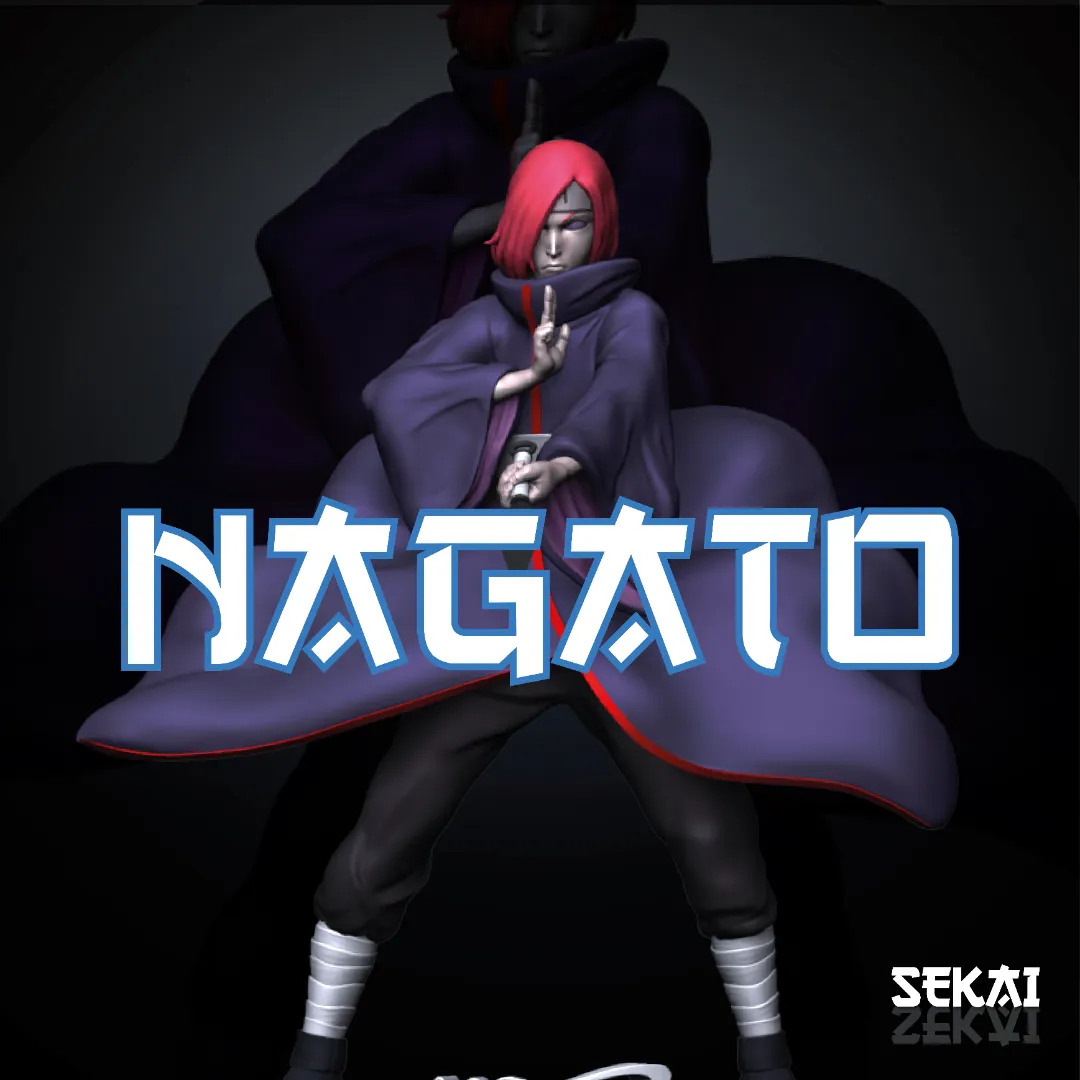 Nagato - Unassembled and Unpainted Garage Kit - Model Designed by Sekai3D