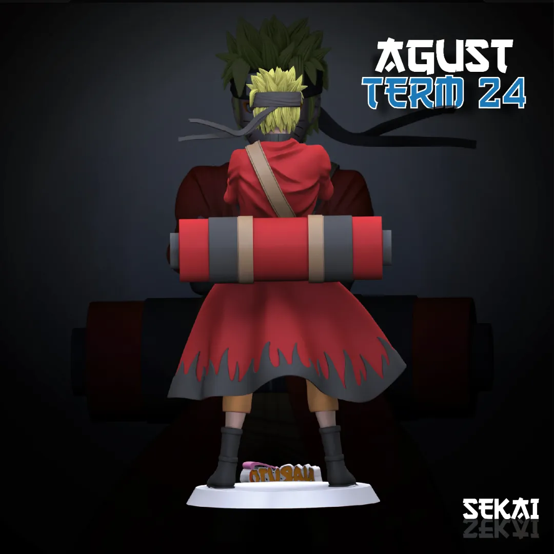 Naruto Sage Mode - Unassembled and Unpainted Garage Kit - Model Designed by Sekai3D