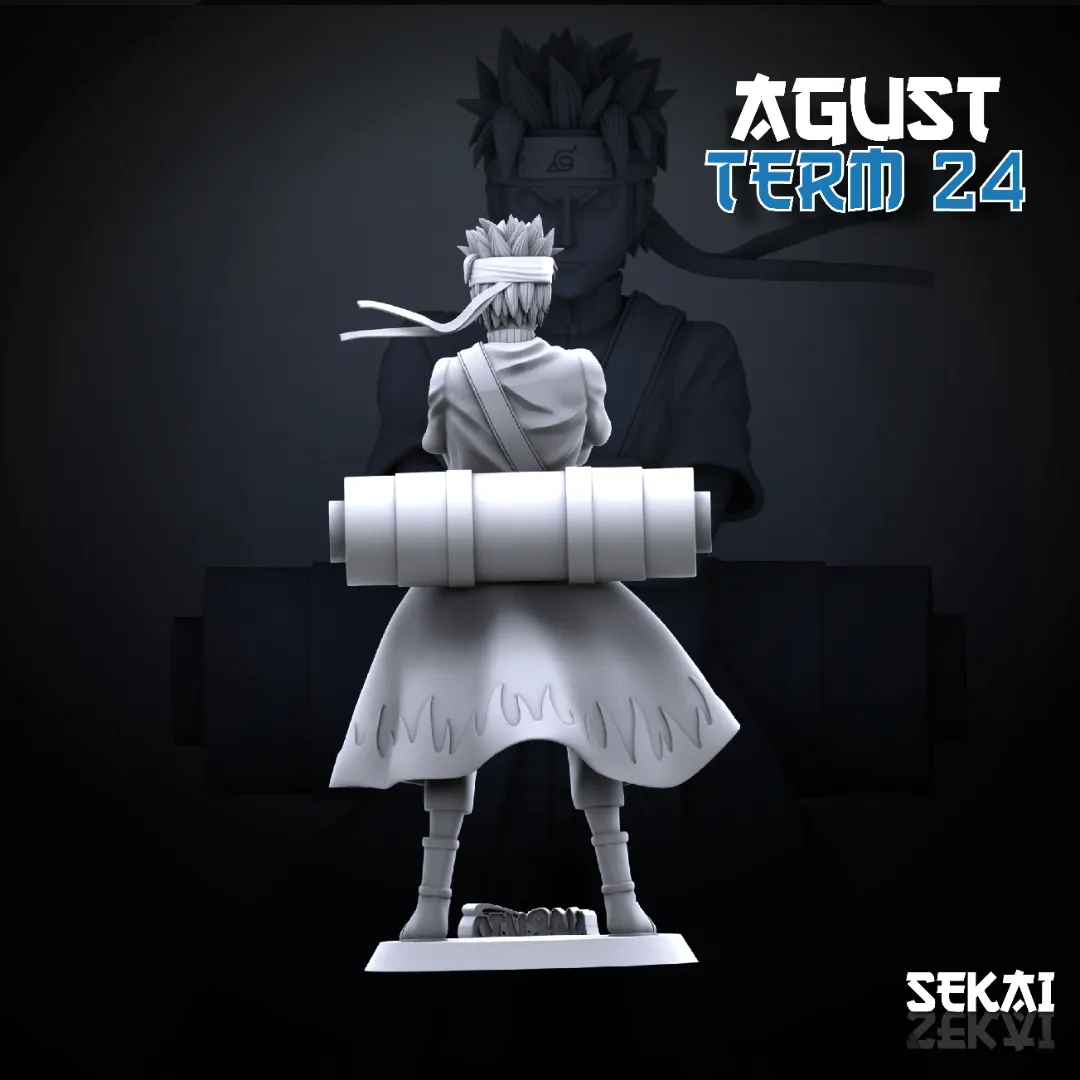 Naruto Sage Mode - Unassembled and Unpainted Garage Kit - Model Designed by Sekai3D