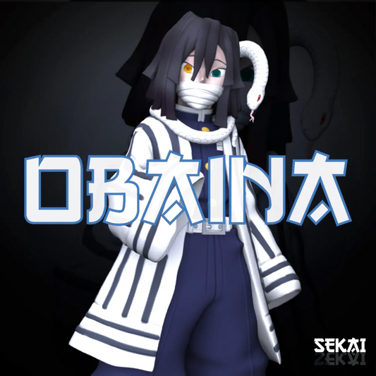Obanai - Unassembled and Unpainted Garage Kit - Model Designed by Sekai3D