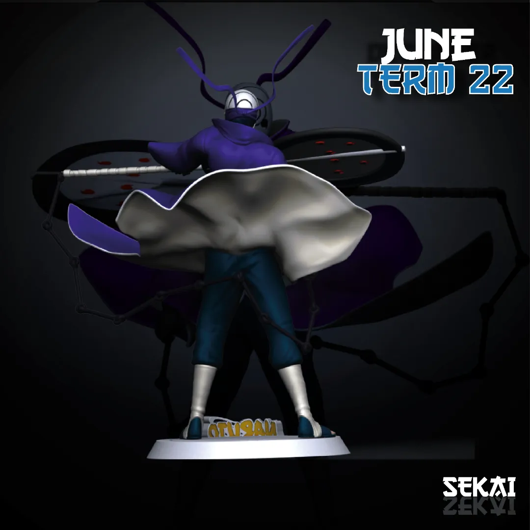 Obito - Unassembled and Unpainted Garage Kit - Model Designed by Sekai3D