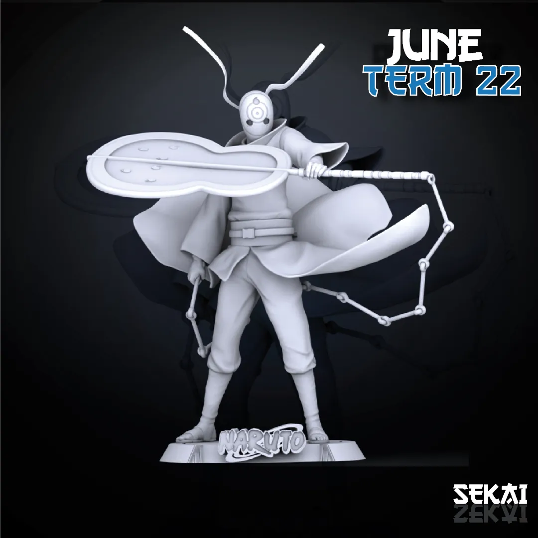 Obito - Unassembled and Unpainted Garage Kit - Model Designed by Sekai3D