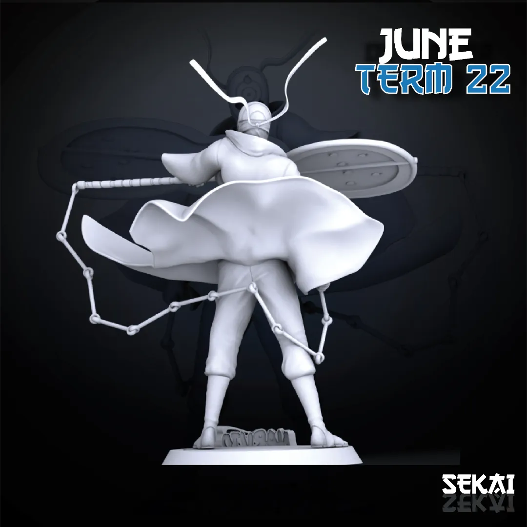 Obito - Unassembled and Unpainted Garage Kit - Model Designed by Sekai3D