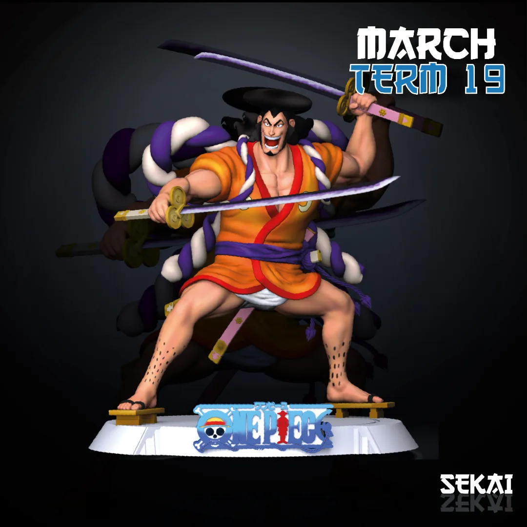 Oden - Unassembled and Unpainted Garage Kit - Model Designed by Sekai3D