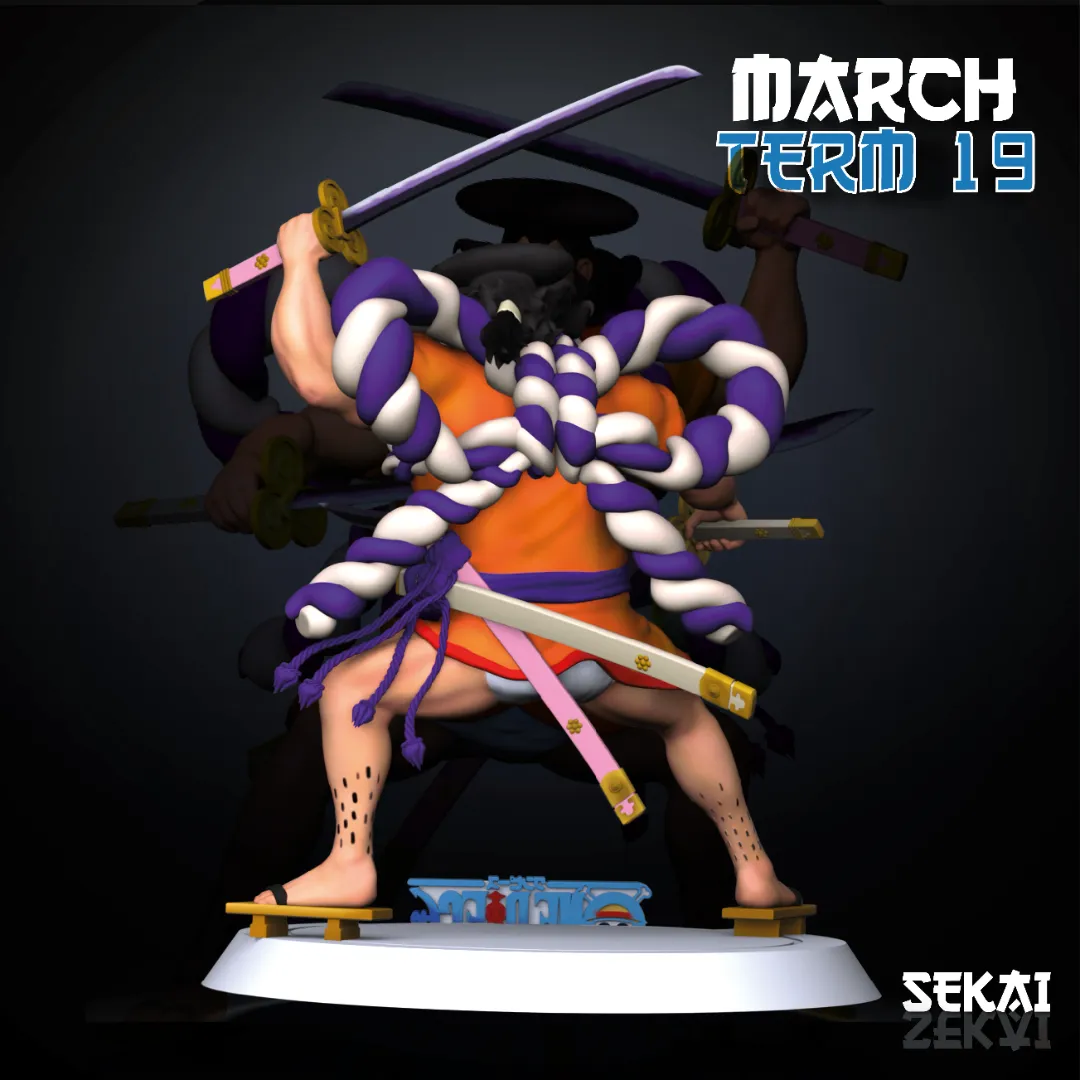 Oden - Unassembled and Unpainted Garage Kit - Model Designed by Sekai3D