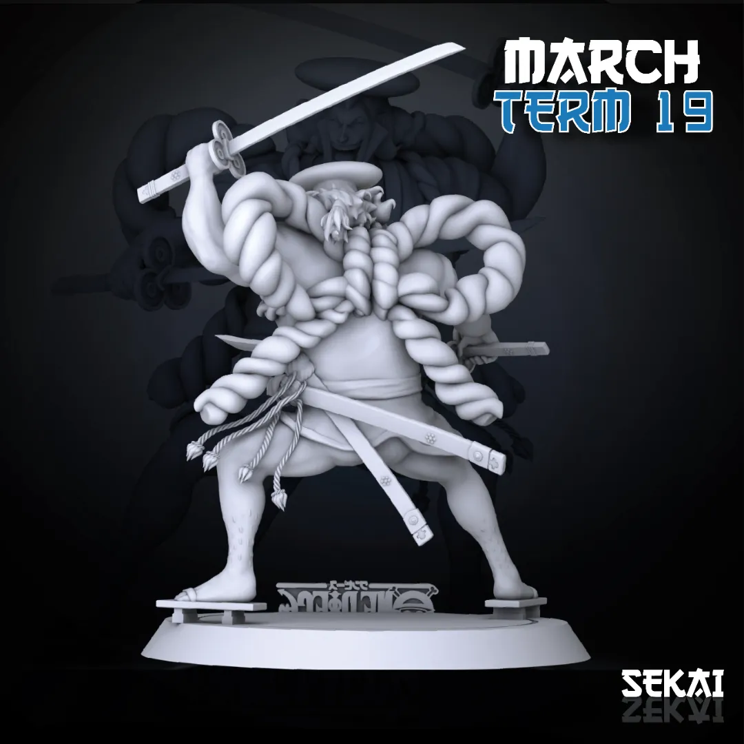 Oden - Unassembled and Unpainted Garage Kit - Model Designed by Sekai3D