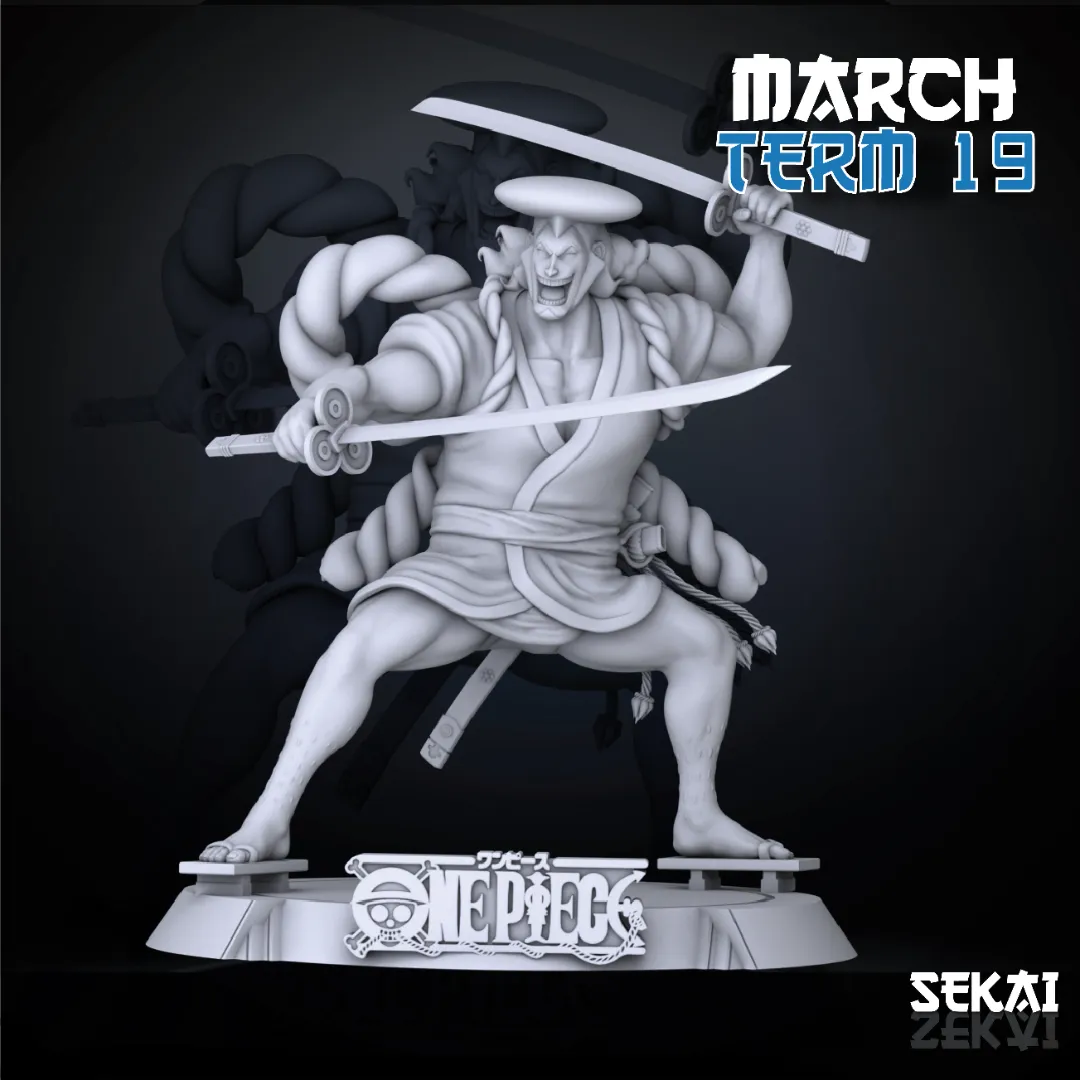 Oden - Unassembled and Unpainted Garage Kit - Model Designed by Sekai3D