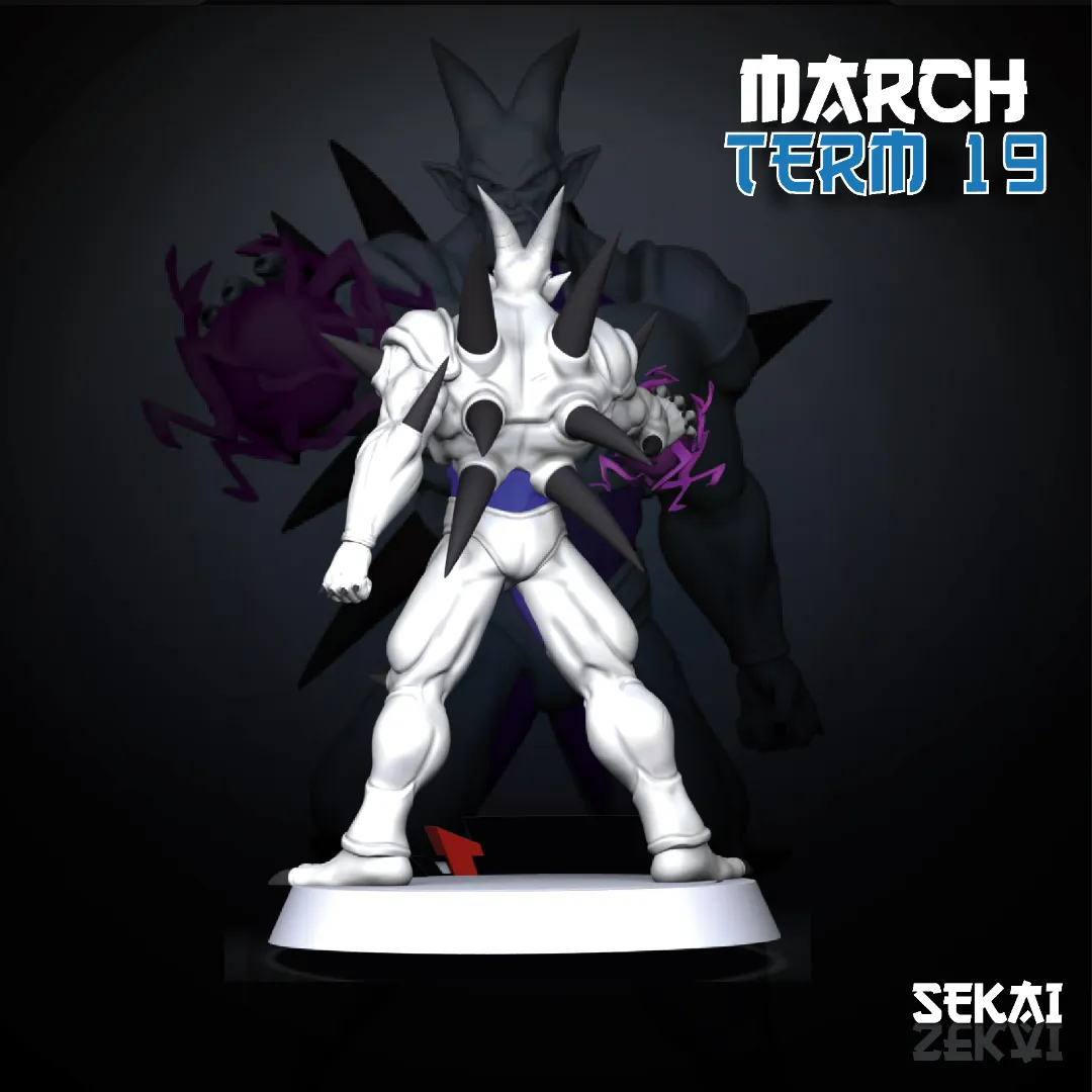 Omega Shenron - Unassembled and Unpainted Garage Kit - Model Designed by Sekai3D