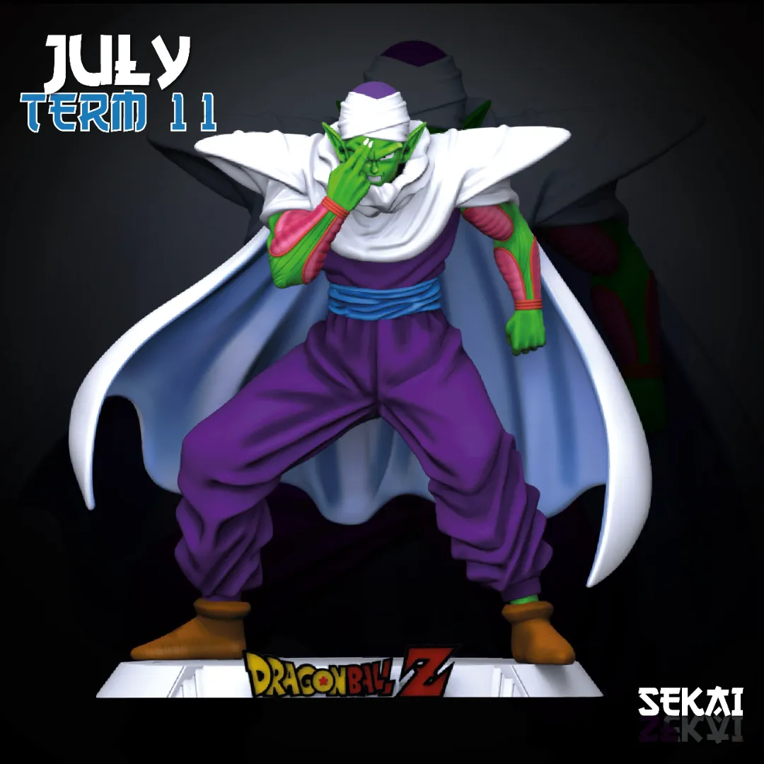 Piccolo - Unassembled and Unpainted Garage Kit - Model Designed by Sekai3D