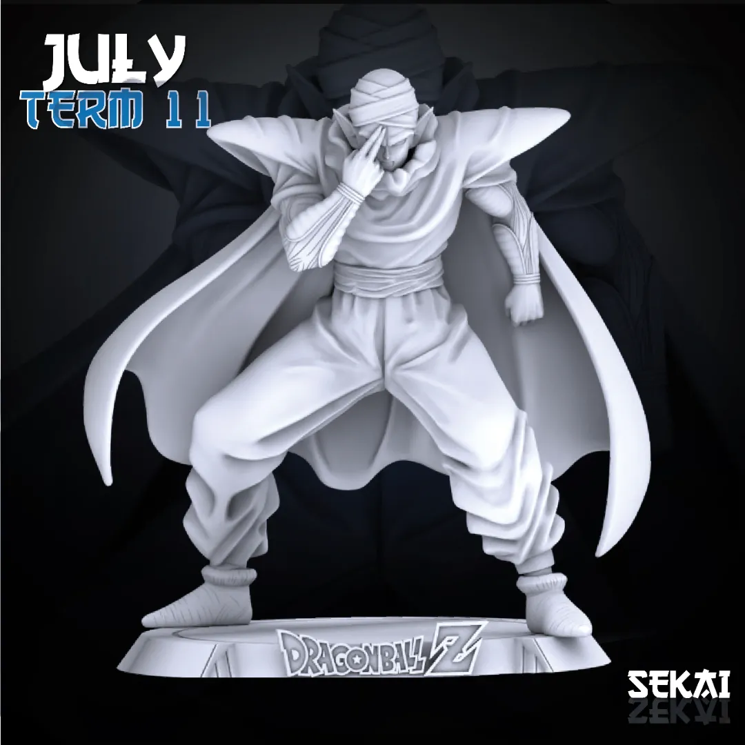 Piccolo - Unassembled and Unpainted Garage Kit - Model Designed by Sekai3D