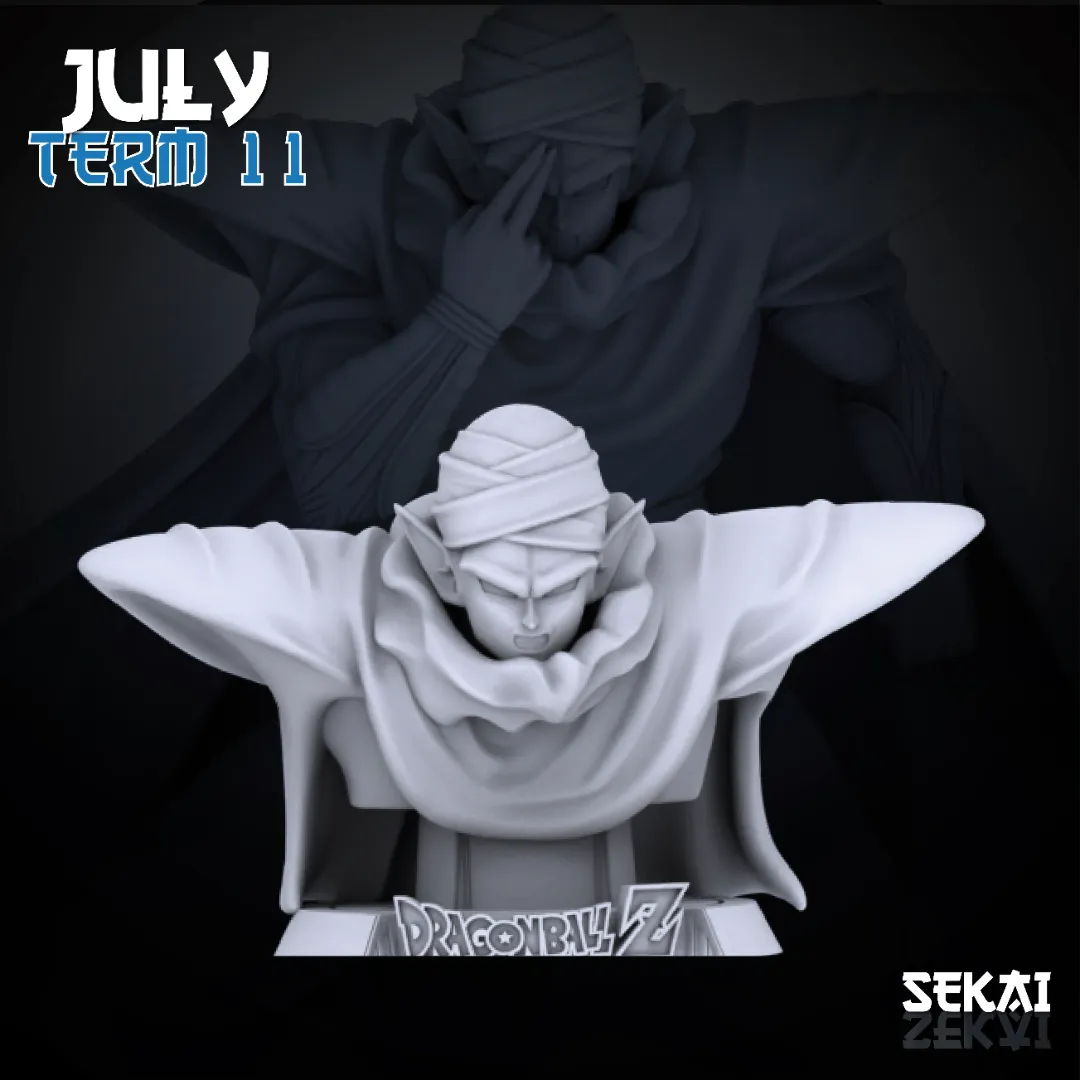 Piccolo - Unassembled and Unpainted Garage Kit - Model Designed by Sekai3D