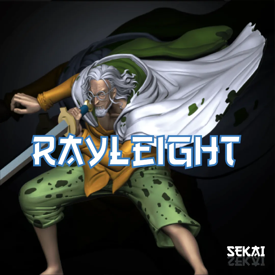 Rayleigh - Unassembled and Unpainted Garage Kit - Model Designed by Sekai3D