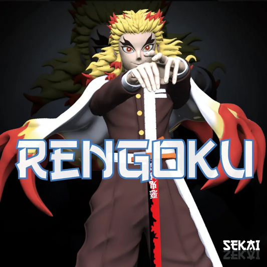 Rengoku - Unassembled and Unpainted Garage Kit - Model Designed by Sekai3D