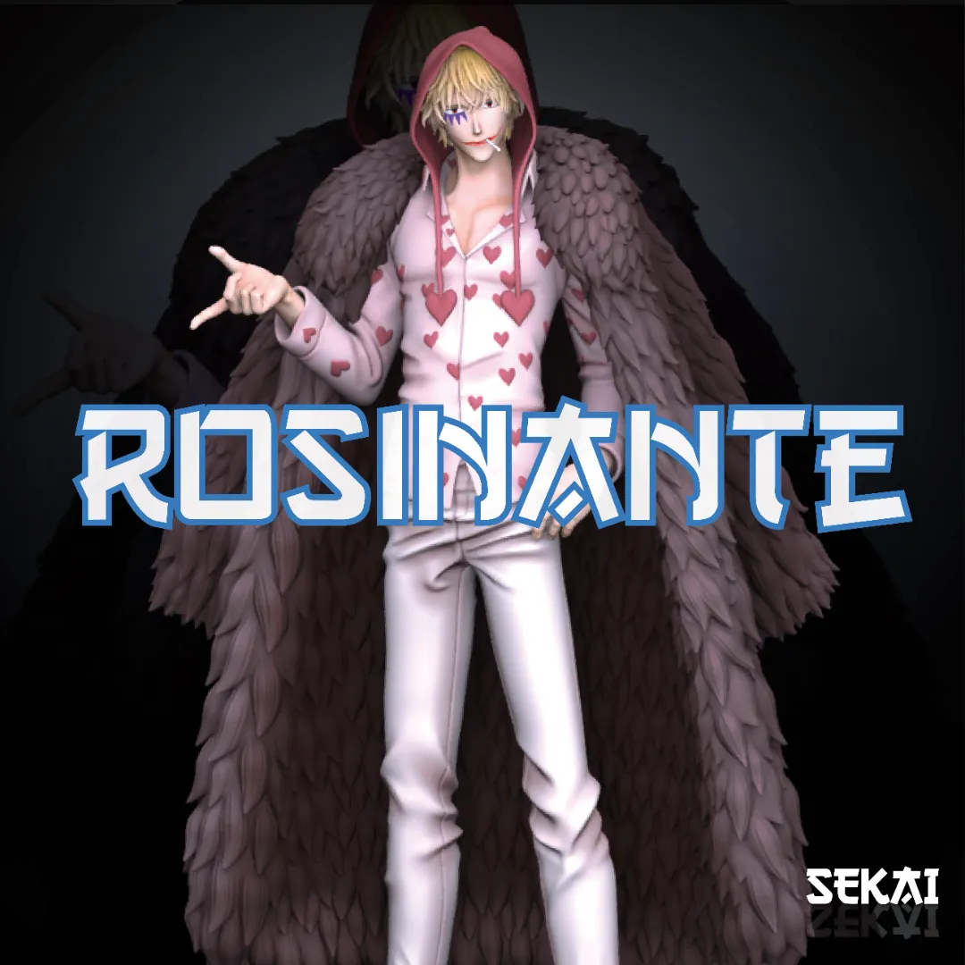 Rosinante - Unassembled and Unpainted Garage Kit - Model Designed by Sekai3D