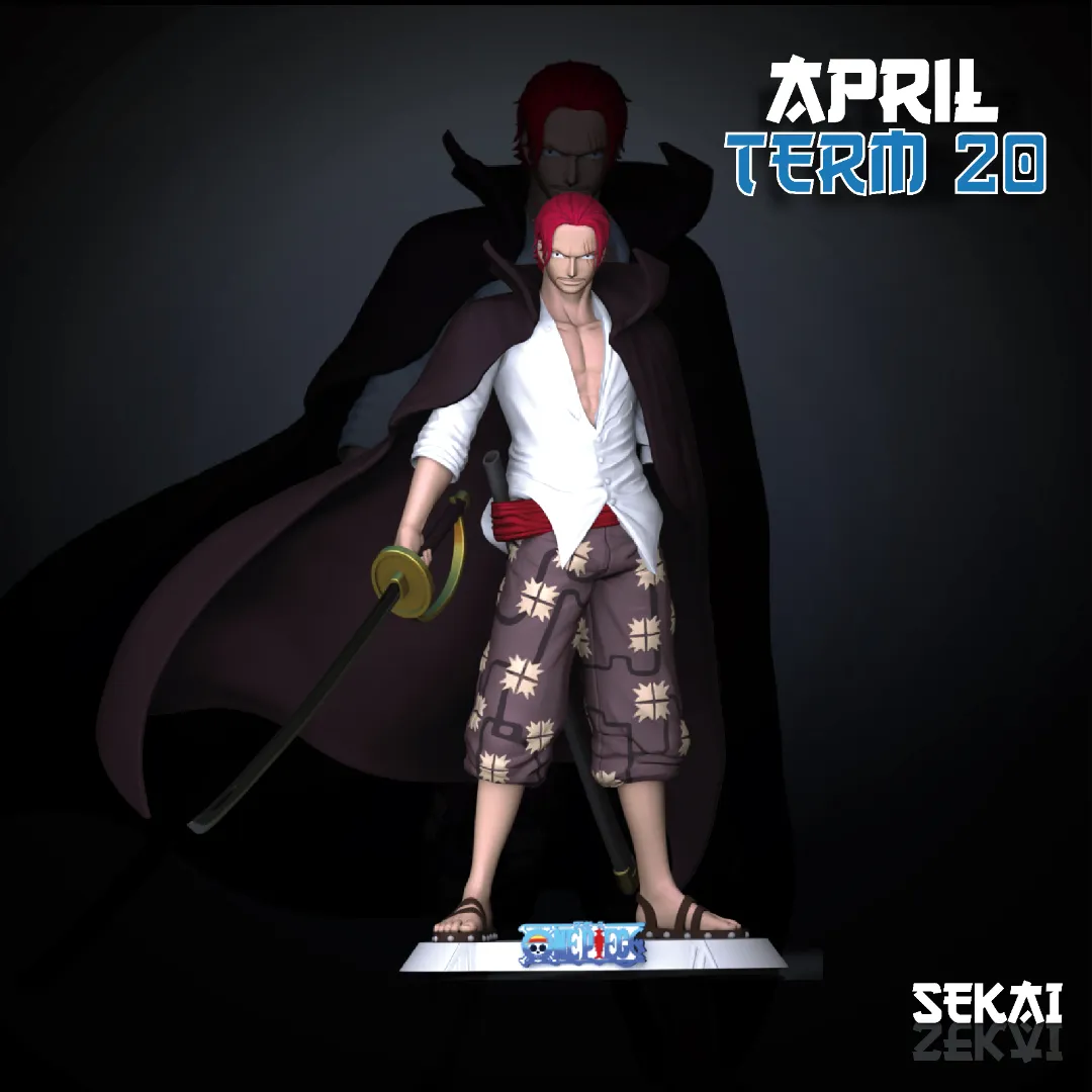 Shanks - Unassembled and Unpainted Garage Kit - Model Designed by Sekai3D