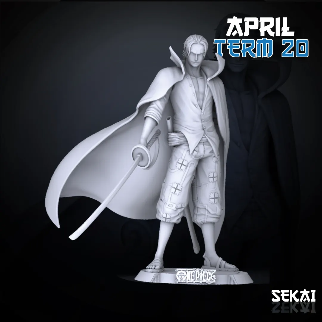 Shanks - Unassembled and Unpainted Garage Kit - Model Designed by Sekai3D