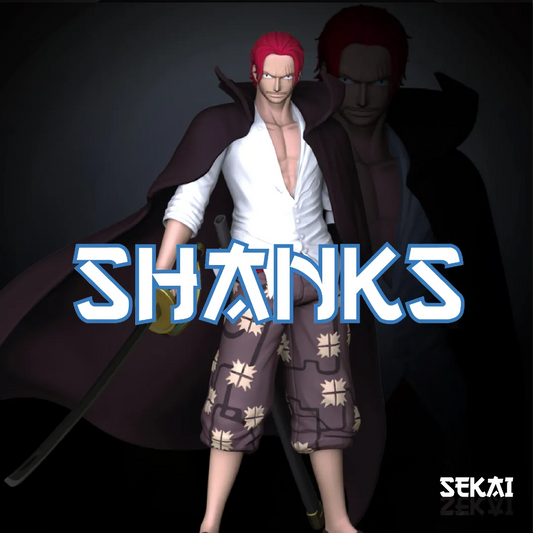 Shanks - Unassembled and Unpainted Garage Kit - Model Designed by Sekai3D