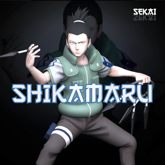 Shikamaru - Unassembled and Unpainted Garage Kit - Model Designed by Sekai3D