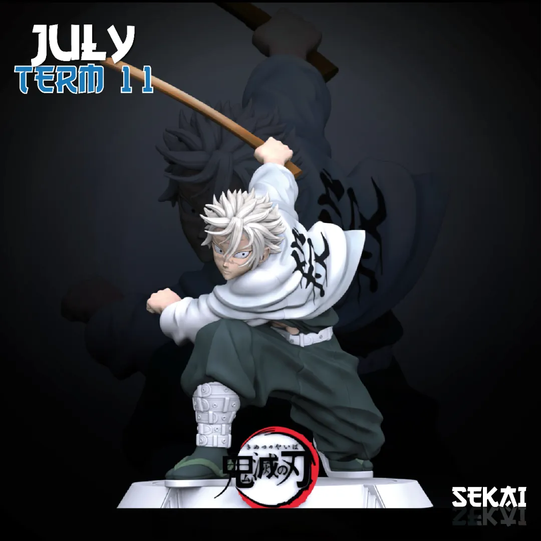 Shinazugawa - Unassembled and Unpainted Garage Kit - Model Designed by Sekai3D