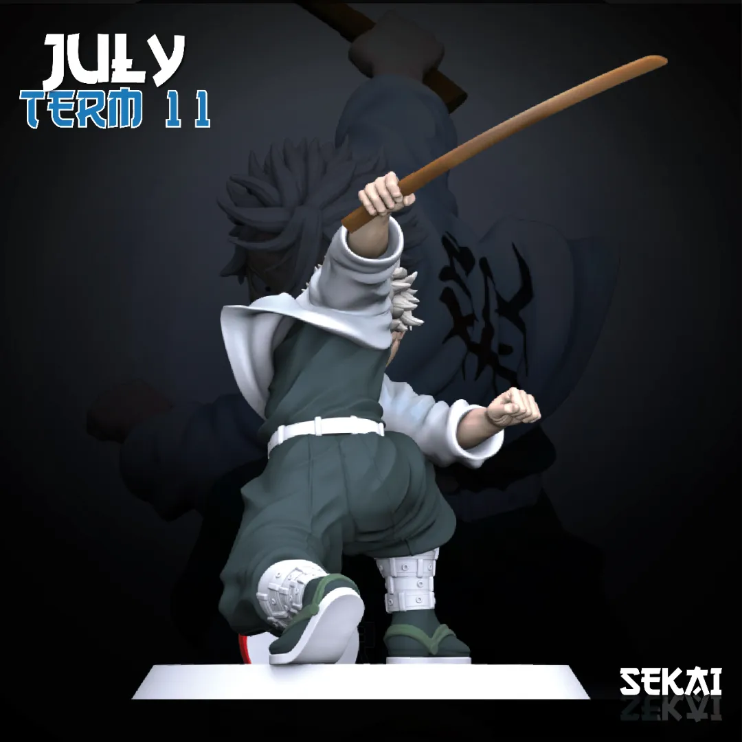 Shinazugawa - Unassembled and Unpainted Garage Kit - Model Designed by Sekai3D