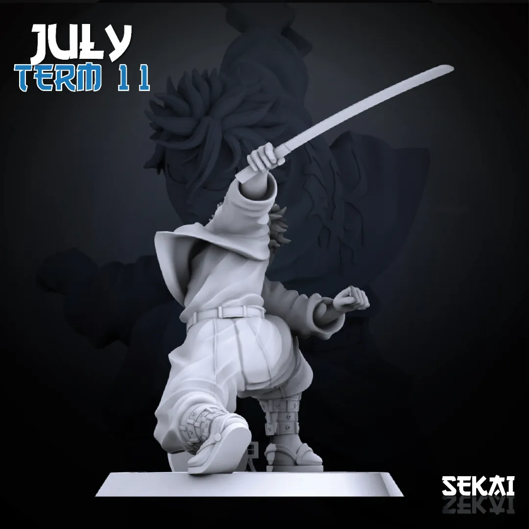 Shinazugawa - Unassembled and Unpainted Garage Kit - Model Designed by Sekai3D