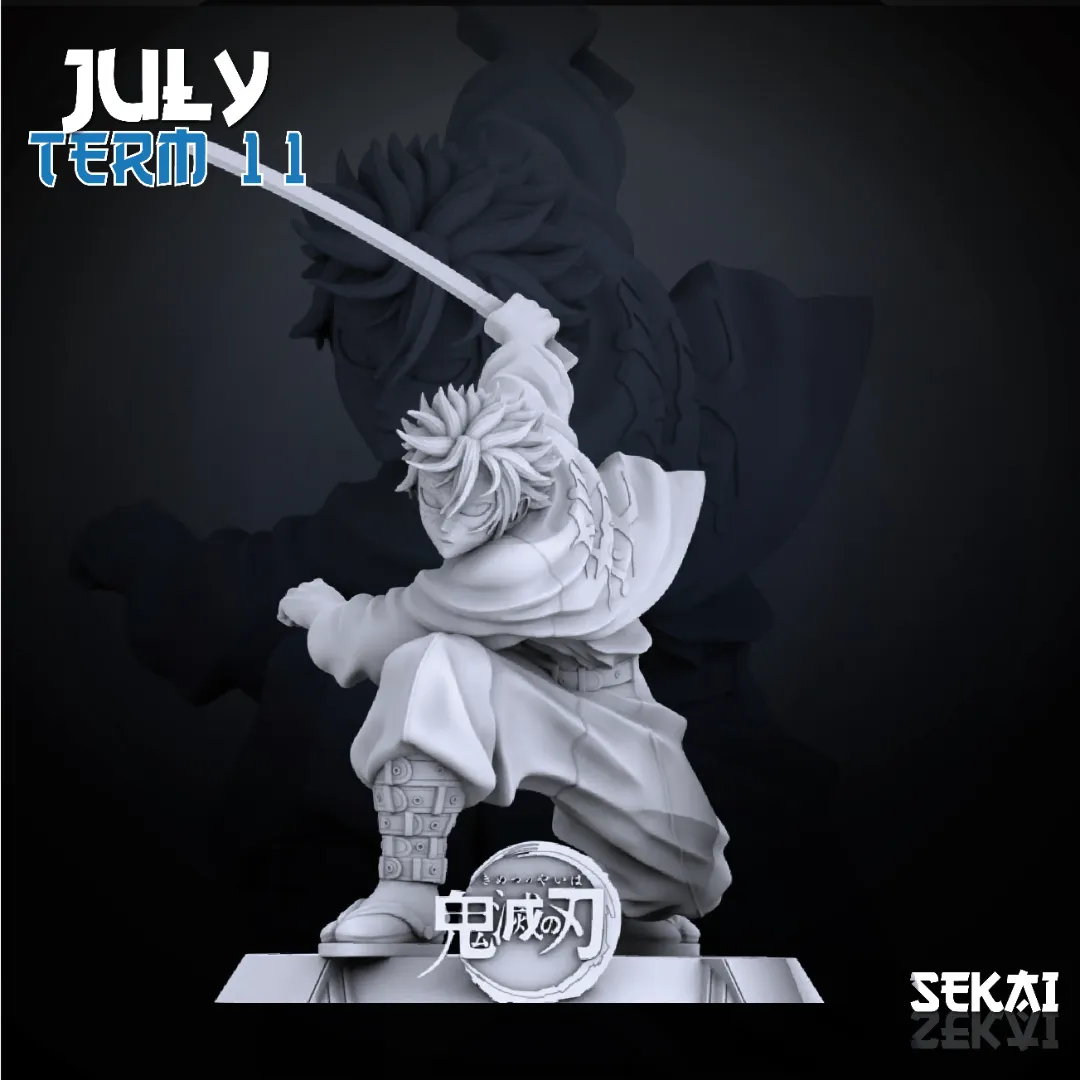Shinazugawa - Unassembled and Unpainted Garage Kit - Model Designed by Sekai3D