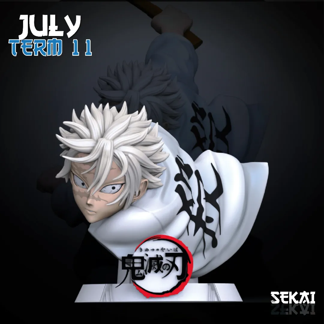 Shinazugawa - Unassembled and Unpainted Garage Kit - Model Designed by Sekai3D