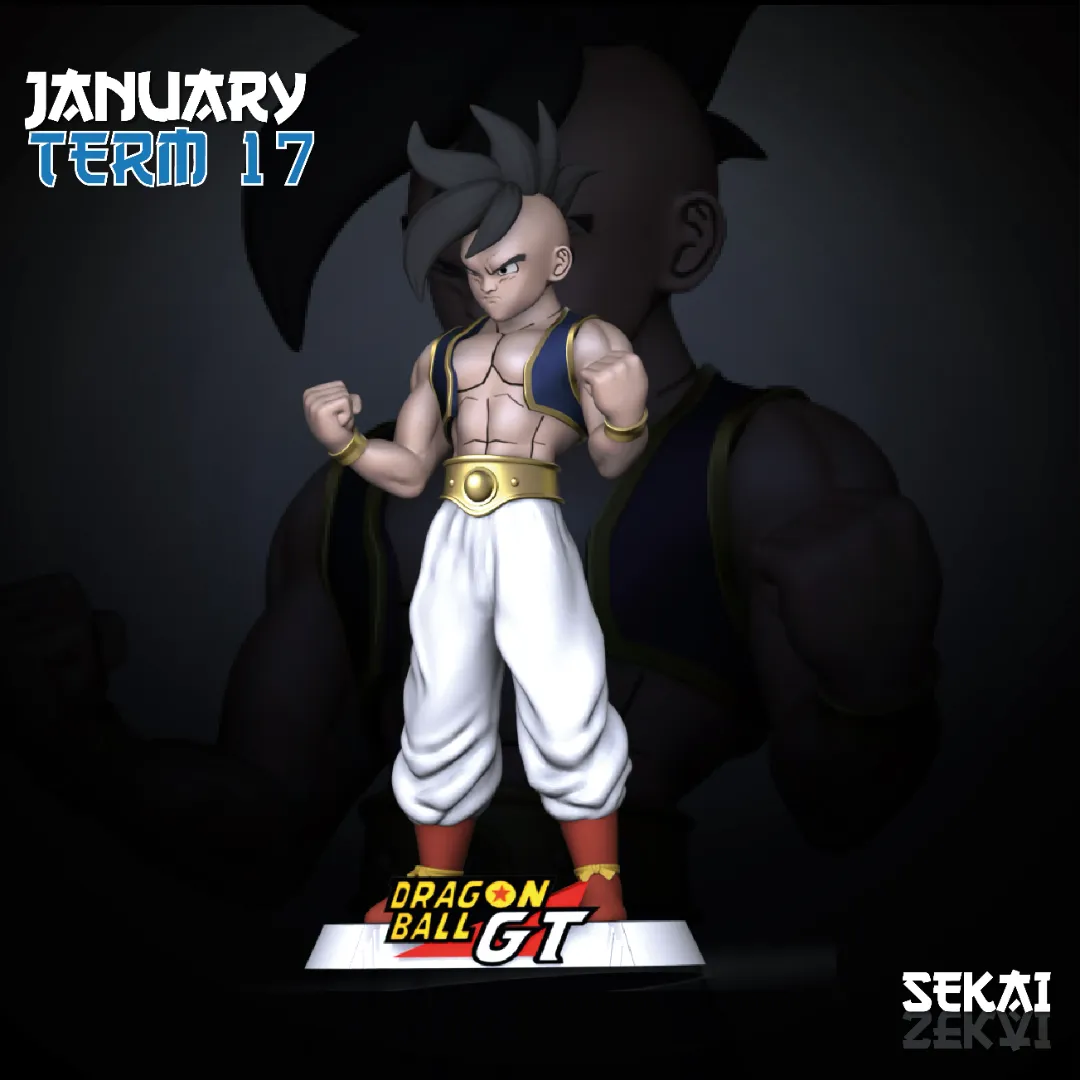 Super Uub - Unassembled and Unpainted Garage Kit - Model Designed by Sekai3D