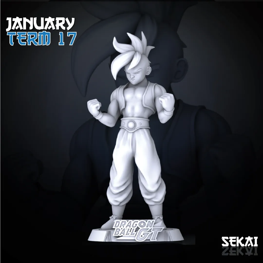 Super Uub - Unassembled and Unpainted Garage Kit - Model Designed by Sekai3D