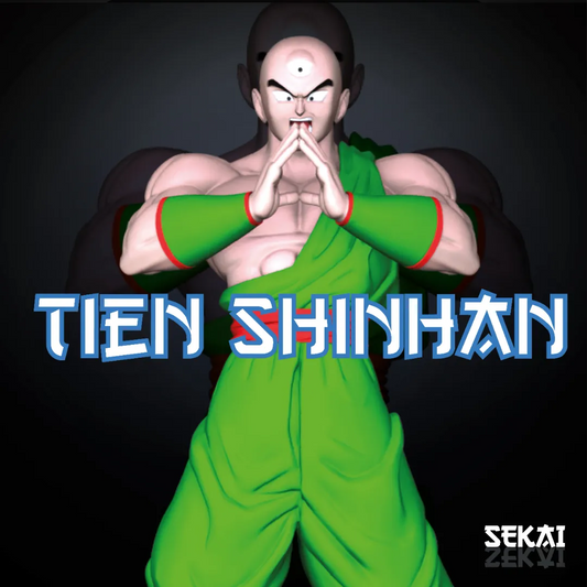 Tien - Unassembled and Unpainted Garage Kit - Model Designed by Sekai3D