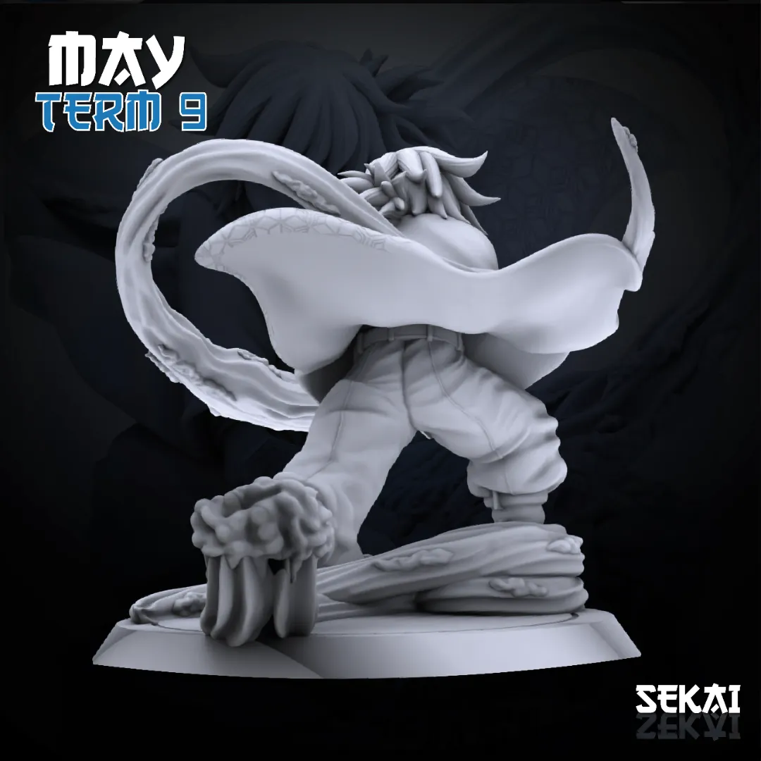 Tomioka - Unassembled and Unpainted Garage Kit - Model Designed by Sekai3D