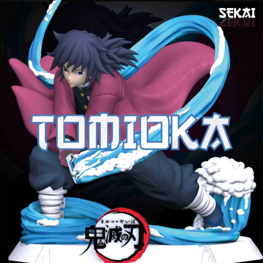 Tomioka - Unassembled and Unpainted Garage Kit - Model Designed by Sekai3D