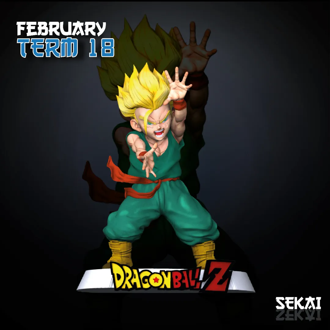 Kid Trunks - Unassembled and Unpainted Garage Kit - Model Designed by Sekai3D