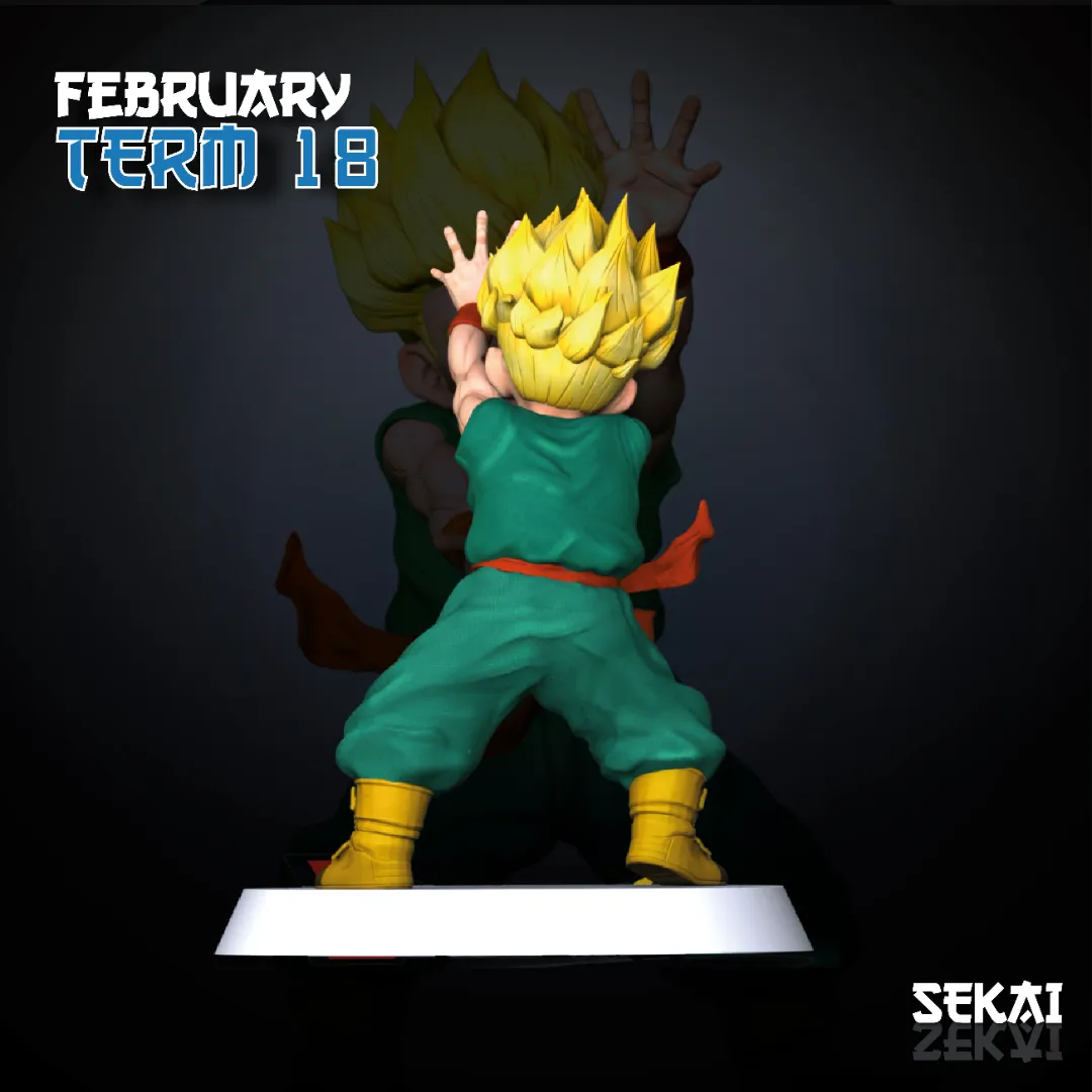 Kid Trunks - Unassembled and Unpainted Garage Kit - Model Designed by Sekai3D