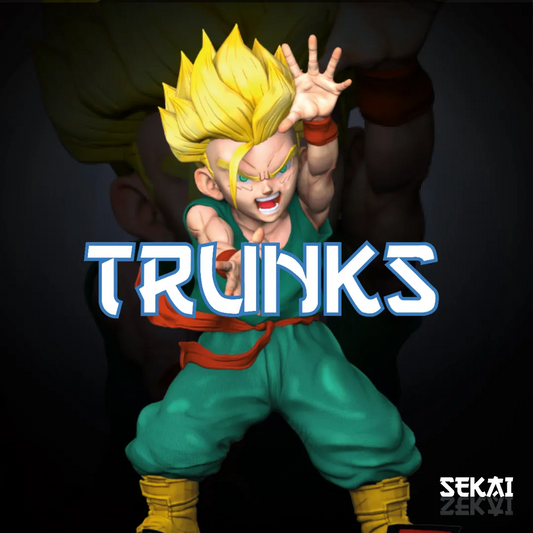 Kid Trunks - Unassembled and Unpainted Garage Kit - Model Designed by Sekai3D