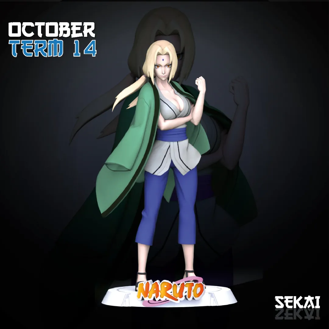 Tsunade - Unassembled and Unpainted Garage Kit - Model Designed by Sekai3D
