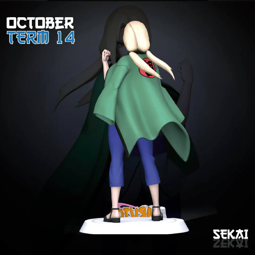Tsunade - Unassembled and Unpainted Garage Kit - Model Designed by Sekai3D